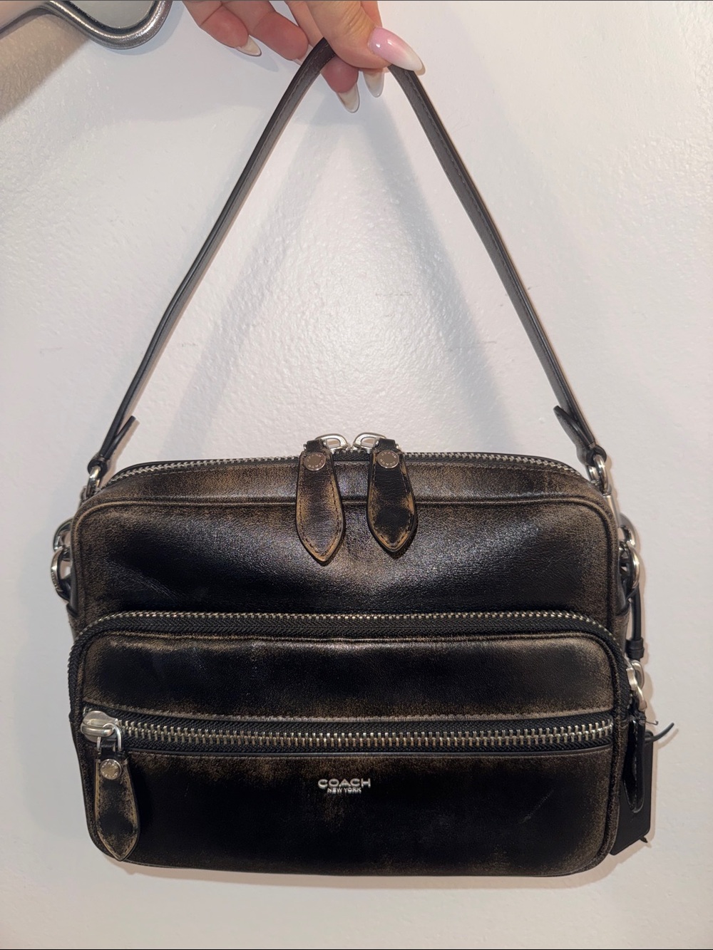 Coach Dakota loved leather-like new